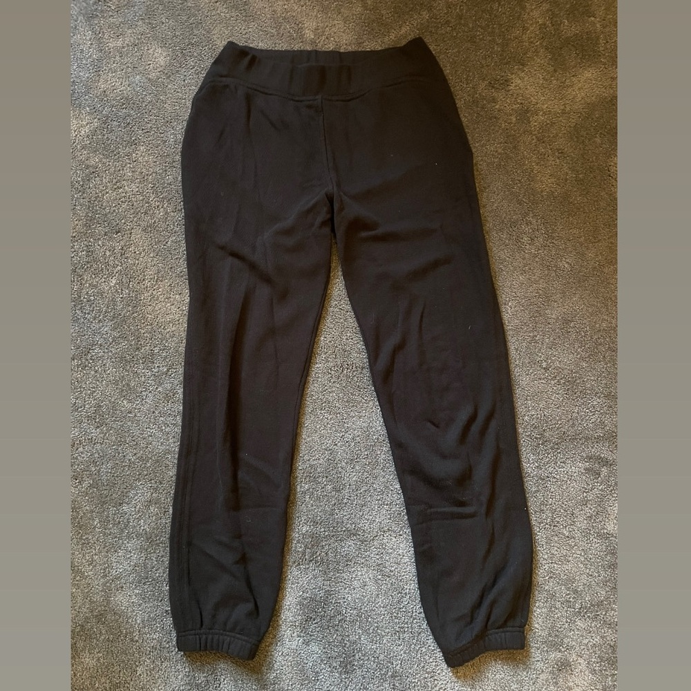 T by ALEXANDER WANG BLACK SWEATPANTS